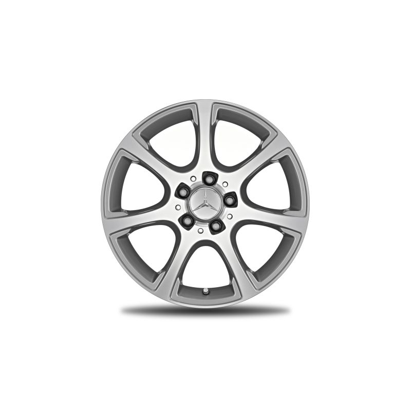 Alufelge Mercedes-Benz C-Klasse, 17 Zoll, 7-Speichen-Design Alufelge Mercedes-Benz C-Klasse, 17 Zoll, 7-Speichen-Design