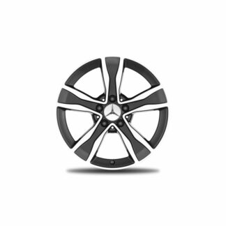 Mercedes-Benz Alufelge, C-Klasse, 17 Zoll, 5-Speichen-Design Mercedes-Benz Alufelge, C-Klasse, 17 Zoll, 5-Speichen-Design