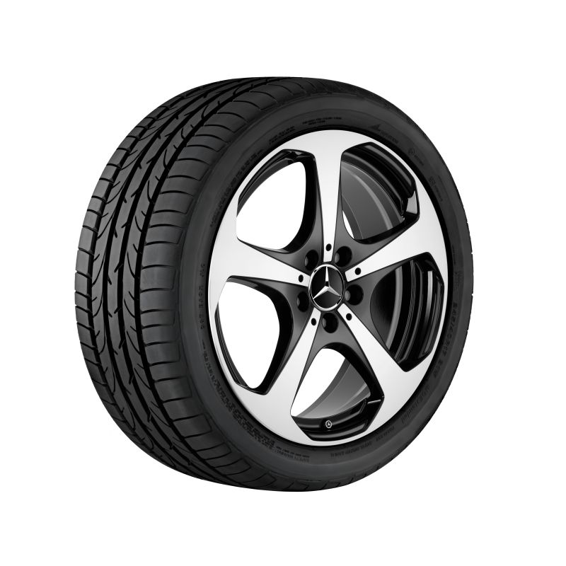 Mecedes-Benz 5-Speichen-Alufelge, C-Klasse, 18 Zoll Mecedes-Benz 5-Speichen-Alufelge, C-Klasse, 18 Zoll