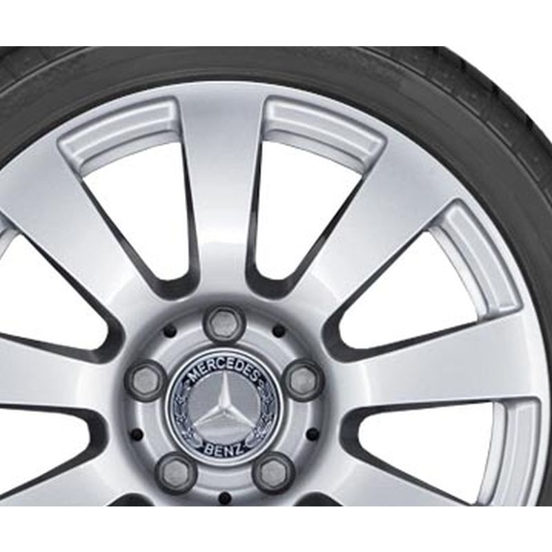 Alufelge Mercedes-Benz, E-KLasse und SLK-SLC, 16 Zoll, 9-Speichen-Design Alufelge Mercedes-Benz, E-KLasse und SLK-SLC, 16 Zoll, 9-Speichen-Design