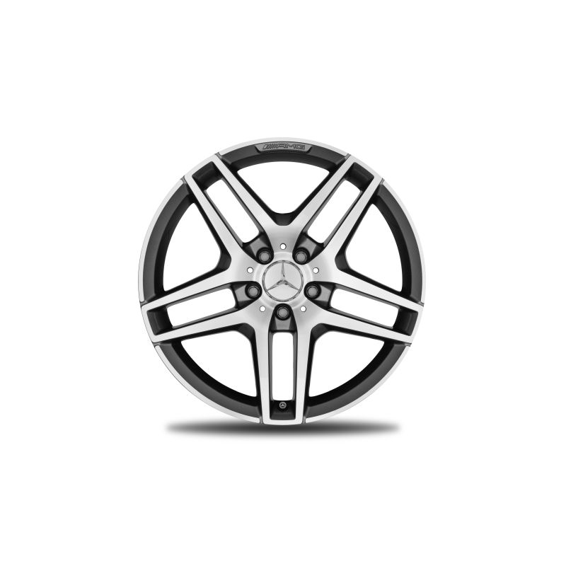 Mercedes-Benz AMG Alufelge, 5-Doppelspeichen-Design, 18 Zoll, E-Klasse Mercedes-Benz AMG Alufelge, 5-Doppelspeichen-Design, 18 Zoll, E-Klasse