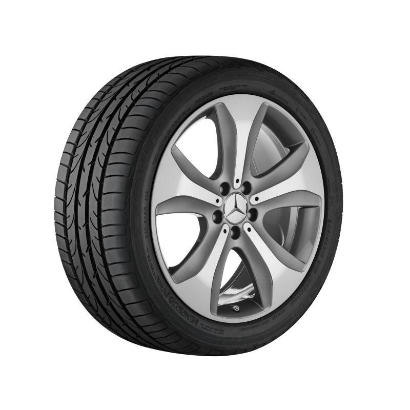 Alufelge Mercedes-Benz, S-Klasse, 19 Zoll, 5-Speichen-Design, Hinterachsfelge Alufelge Mercedes-Benz, S-Klasse, 19 Zoll, 5-Speichen-Design, Hinterachsfelge