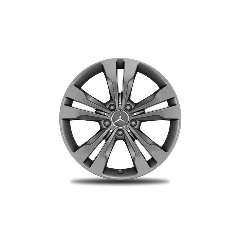 Mercedes-Benz Alufelge, 5-Doppelspeichen-Design, 18 Zoll, A-Klasse, B-Klasse, CLA Mercedes-Benz Alufelge, 5-Doppelspeichen-Design, 18 Zoll, A-Klasse, B-Klasse, CLA