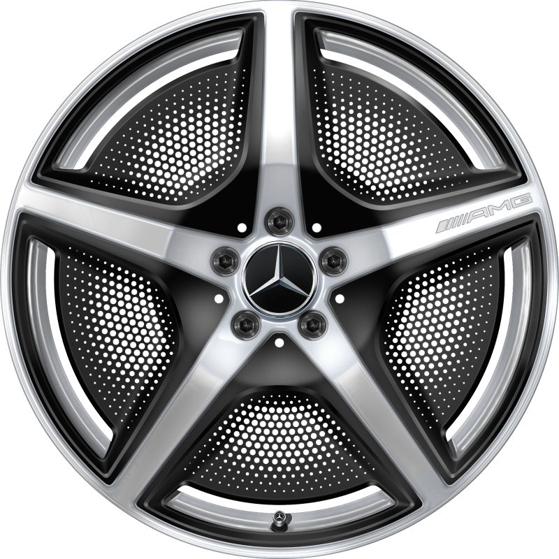 20 Zoll AMG Alufelgen, 5-Speichen-Design, EQE V295 20 Zoll AMG Alufelgen, 5-Speichen-Design, EQE V295