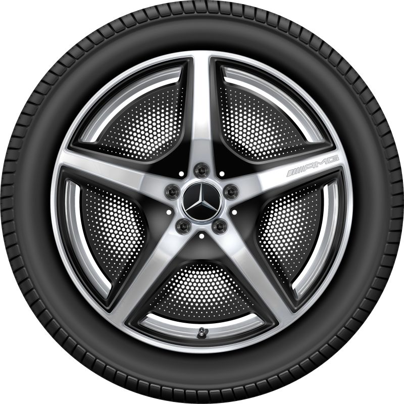 20 Zoll AMG Alufelgen, 5-Speichen-Design, EQE V295 20 Zoll AMG Alufelgen, 5-Speichen-Design, EQE V295