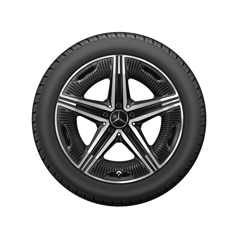 19 Zoll AMG Alufelgen, 5-Doppelspeichen-Design, EQE V295 19 Zoll AMG Alufelgen, 5-Doppelspeichen-Design, EQE V295