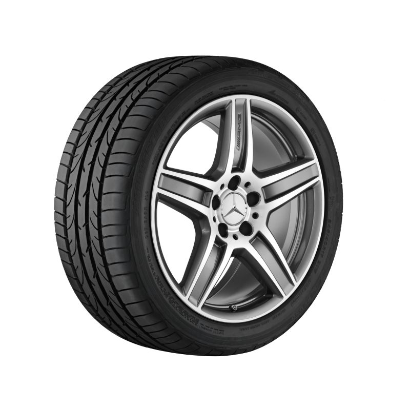AMG 18 Zoll Alufelge, E-Klasse S212, W212, E63 AMG, 5-Speichen Design AMG 18 Zoll Alufelge, E-Klasse S212, W212, E63 AMG, 5-Speichen Design