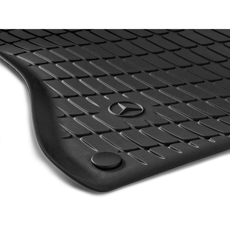Mercedes-Benz Allwettermatten Dynamic Squares, Fahrer-/Beifahrermatte, 2-teilig, S-Klasse BR223 Mercedes-Benz Allwettermatten Dynamic Squares, Fahrer-/Beifahrermatte, 2-teilig, S-Klasse BR223