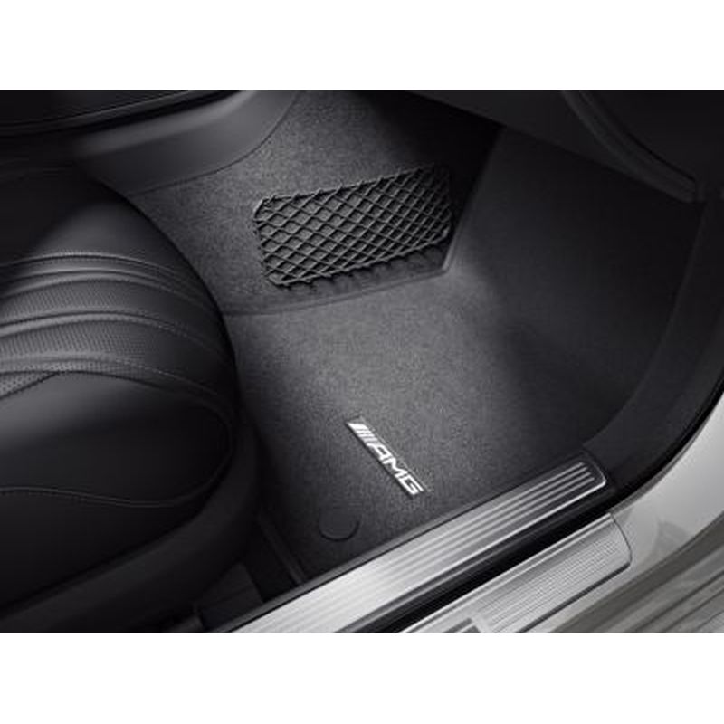 AMG Veloursmatten, Satz, 4-teilig, mit gesticktem AMG-Logo, S-Klasse V222 AMG Veloursmatten, Satz, 4-teilig, mit gesticktem AMG-Logo, S-Klasse V222