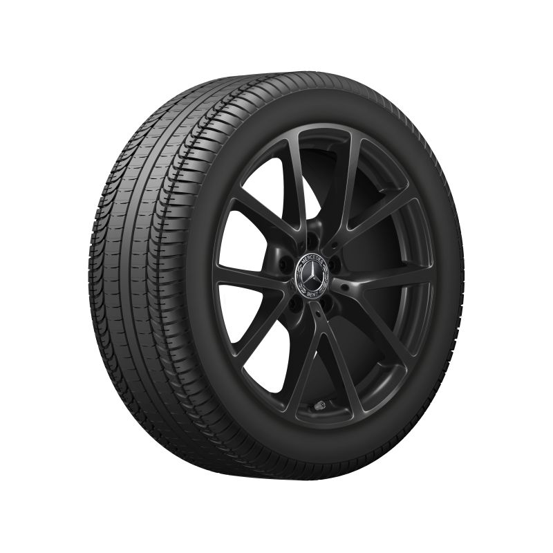 Mercedes-Benz Sommerkomplettrad einzeln, 18 Zoll, CLE 236, 10-Speichen-Design Mercedes-Benz Sommerkomplettrad einzeln, 18 Zoll, CLE 236, 10-Speichen-Design