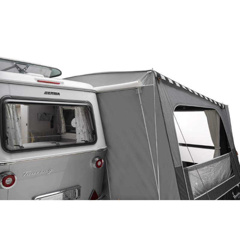 ERIBA Touring Vorzelt, grau, mit Teppich ERIBA Touring Vorzelt, grau, mit Teppich