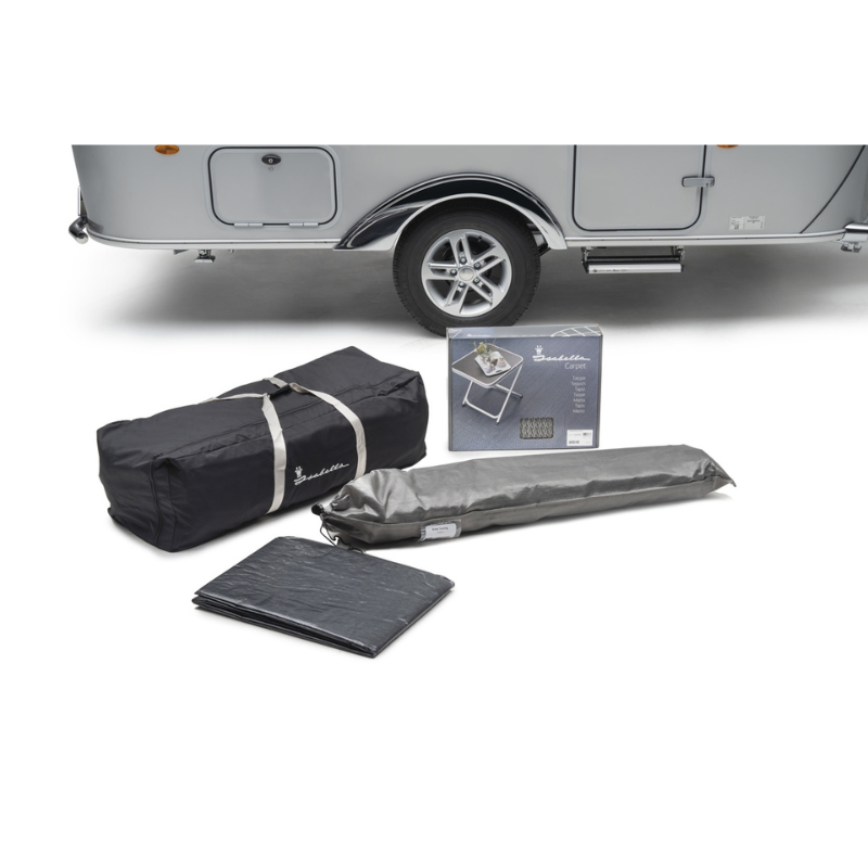 ERIBA Touring Vorzelt, grau, mit Teppich ERIBA Touring Vorzelt, grau, mit Teppich