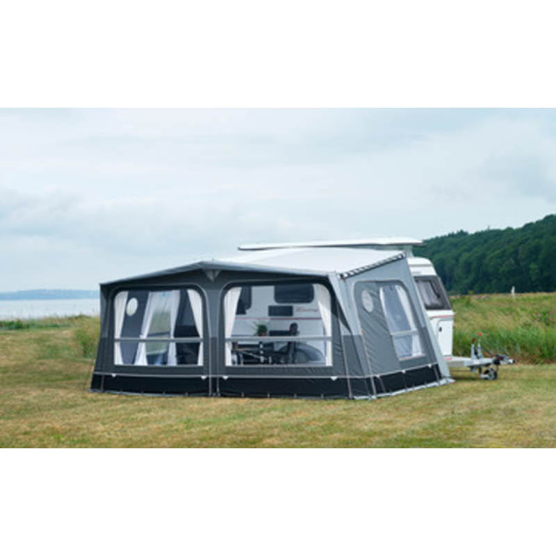 ERIBA Touring Vorzelt, grau, mit Teppich ERIBA Touring Vorzelt, grau, mit Teppich