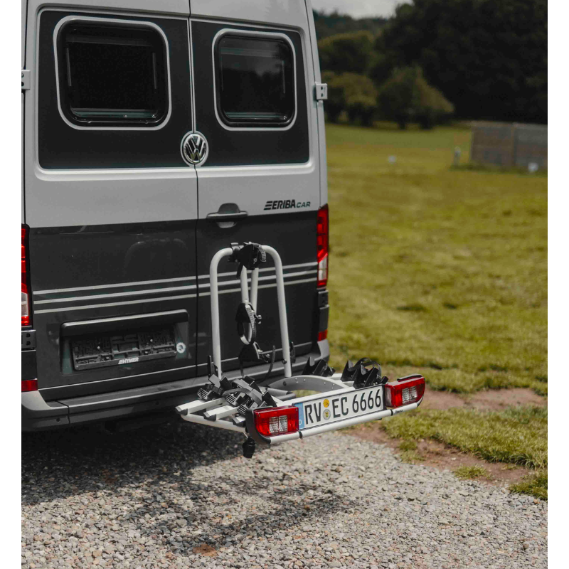 HYMER/ ERIBA Fahrradträger klappbar für 3 Räder auf Anhängekupplung HYMER/ ERIBA Fahrradträger klappbar für 3 Räder auf Anhängekupplung