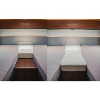 Hymer Komfort Bett-Verbreiterung, mit oder ohne Tellerfedersystem Hymer Komfort Bett-Verbreiterung, mit oder ohne Tellerfedersystem